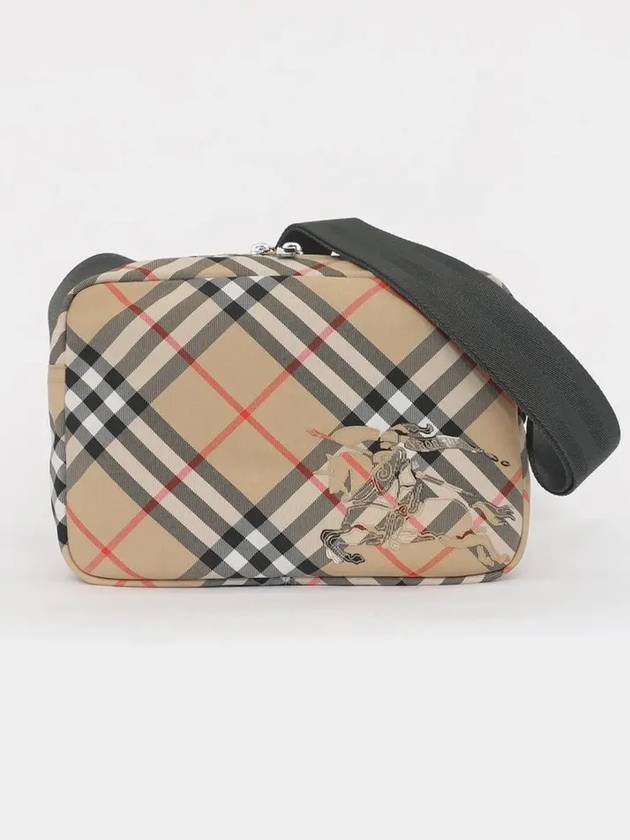 Vintage Check Messenger Bag Beige - BURBERRY - BALAAN 4