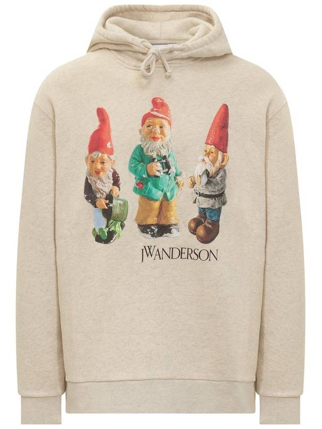 Gnome Print Hoodie White - JW ANDERSON - BALAAN 2