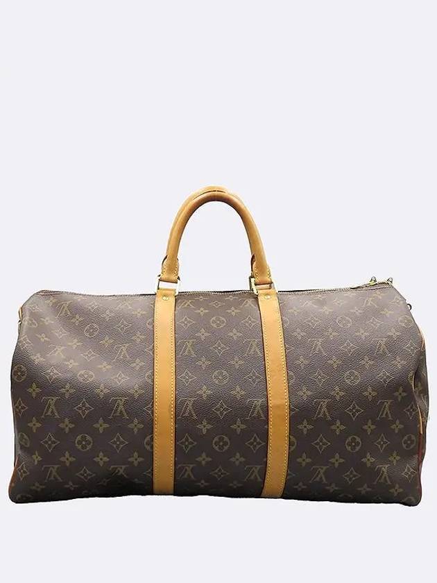 M41416 Monogram Canvas Bandouli re Keepall 50 Tote Bag Shoulder Strap 2WAY MB0196 - LOUIS VUITTON - BALAAN 2