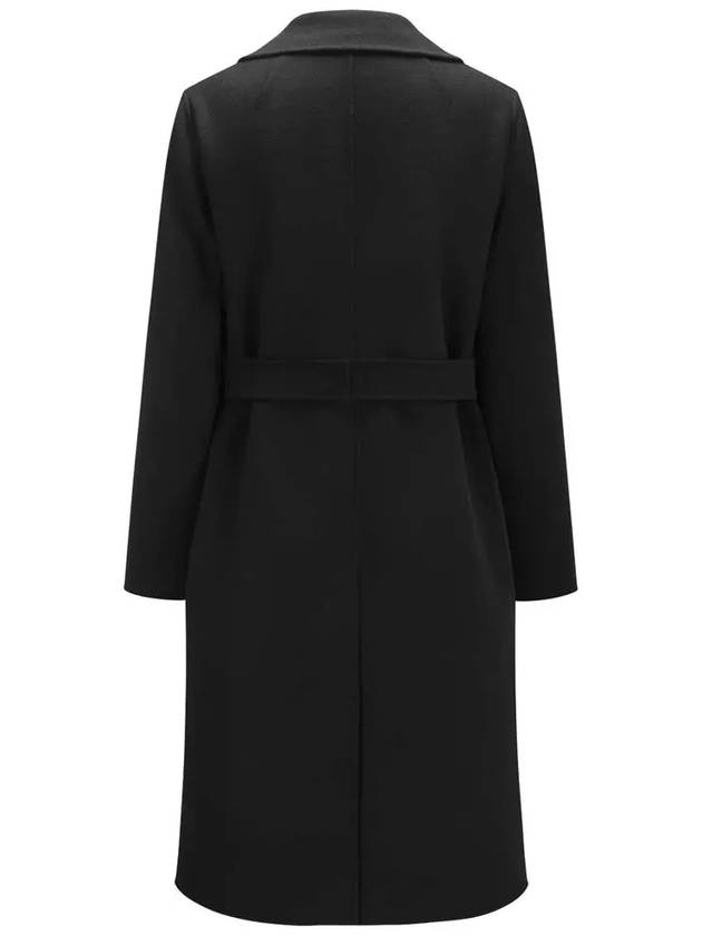 PAULINE long coat black 2390111631 013 - MAX MARA - BALAAN 3