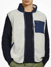 Men's Synchilla Fleece Vest Oatmeal Heather - PATAGONIA - BALAAN 4