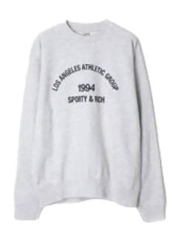 Athletic Group Crew Neck Sweatshirt Women - SPORTY & RICH - BALAAN 1