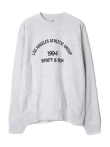 Athletic Group Crew Neck Sweatshirt Women - SPORTY & RICH - BALAAN 1