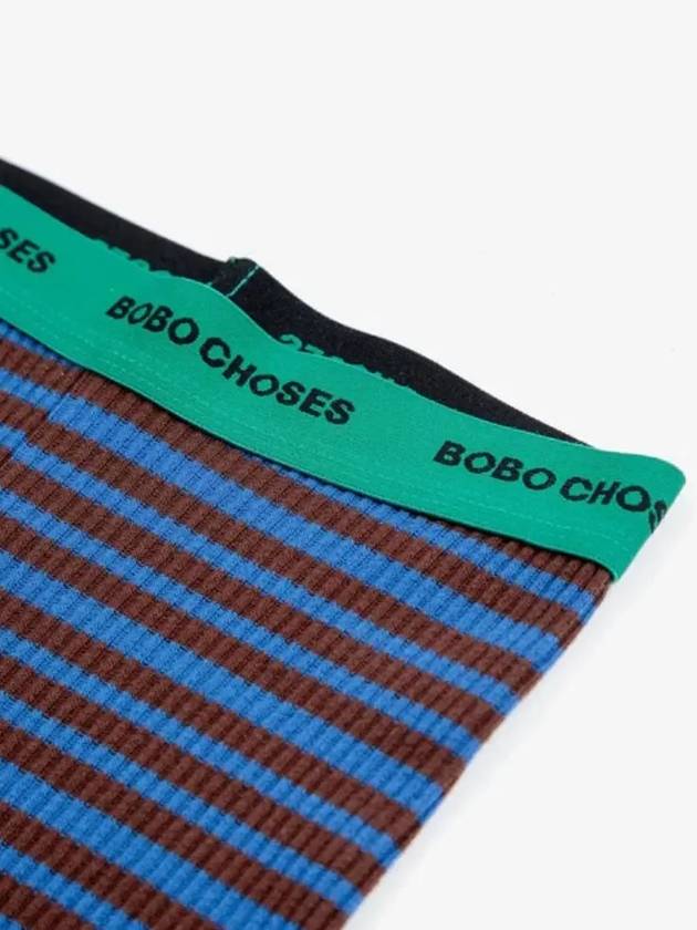 ribbed striped leggings B224AC088 Italian Kids - BOBO CHOSES - BALAAN 2