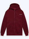 Tapichi brushed hood zip up burgundy - SUPENER - BALAAN 1