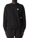 Mike Mike Logo Sweatshirt Faded Black - ISABEL MARANT - BALAAN 3