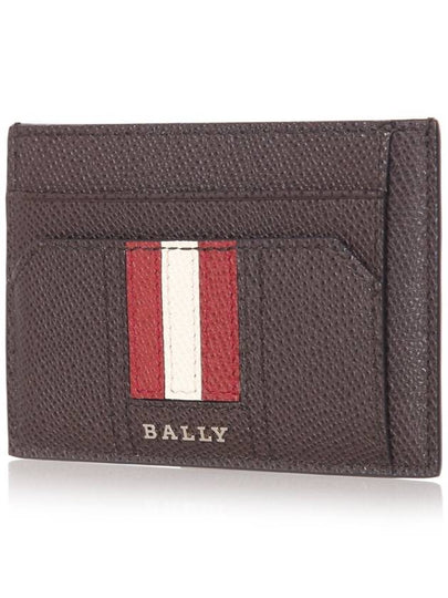 Card Case 599098 COFFEE16 Chocolate Leather - BALLY - BALAAN 2