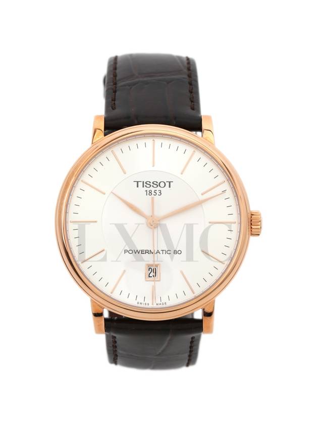 Carson Premium Powermatic 80 Automatic Dial Watch T122 407 36 031 - TISSOT - BALAAN 4