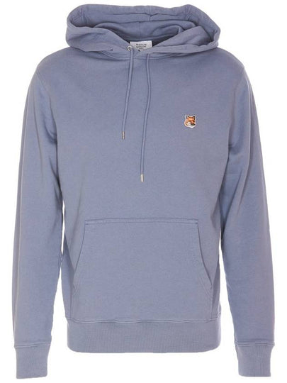 Fox Head Patch Regular Hoodie Light Blue - MAISON KITSUNE - BALAAN 2