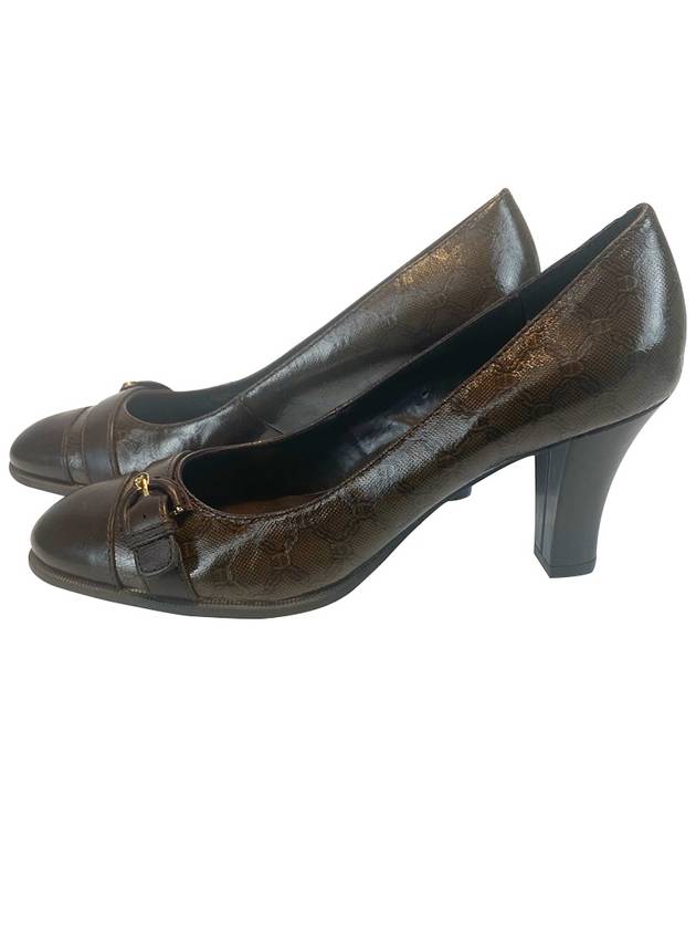 20774202 MARGAUX dark brown pumpers high heels - AIGNER - BALAAN 1