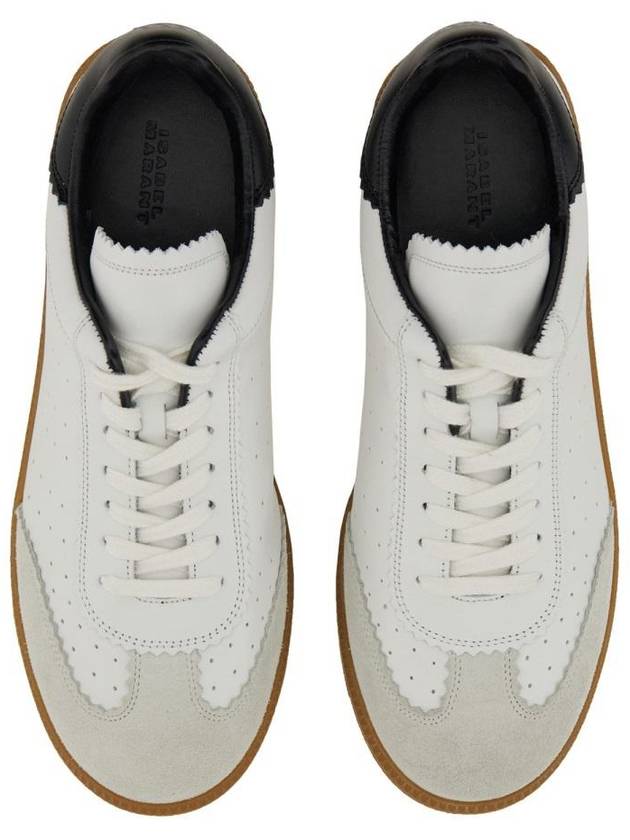 Bryce Logo Tab Low Top Sneakers White - ISABEL MARANT - BALAAN 7