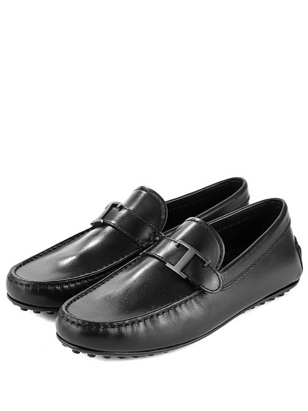 Men's City Gommino Driving Shoes Black - TOD'S - BALAAN 2