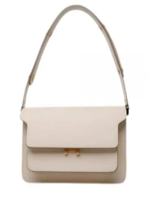 Trunk Medium Shoulder Bag White - MARNI - BALAAN 2