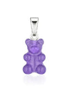 Nostalgia Bear Pendant Classic Plum Silver Women s Charm - CRYSTAL HAZE - BALAAN 2