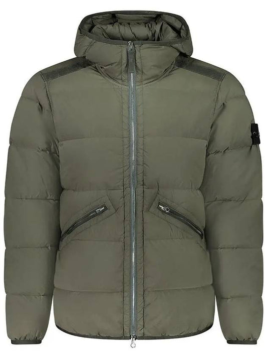 Seamless Tunnel Nylon Down Padding Green - STONE ISLAND - BALAAN 2