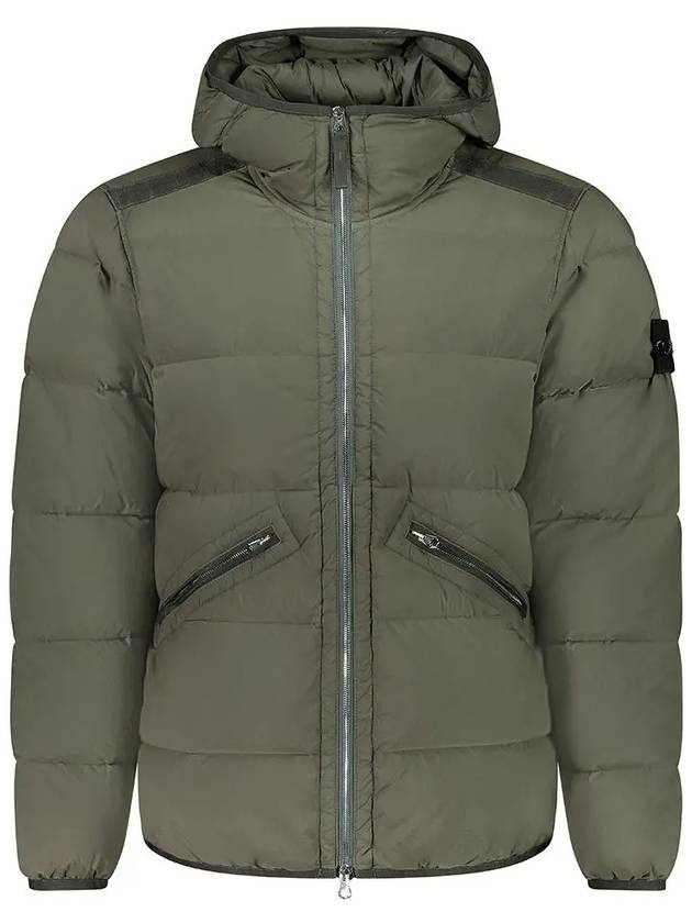 Seamless Tunnel Nylon Down Padding Green - STONE ISLAND - BALAAN 5