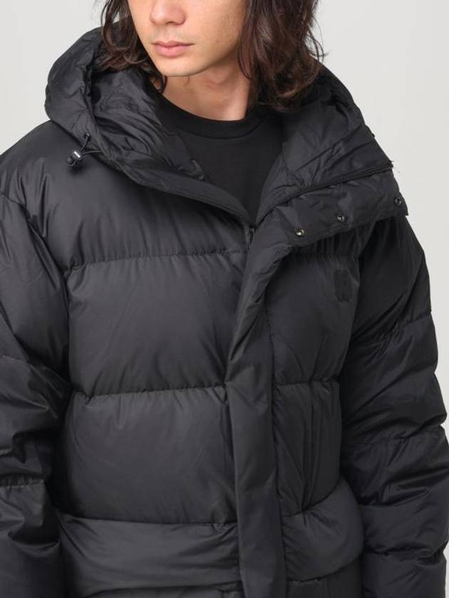 The Mwave Patch Nylon Down Jacket Black - MSGM - BALAAN 6