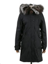 Women's Fox Eskimo Parka Black WWCPS2379 100 - WOOLRICH - BALAAN 1