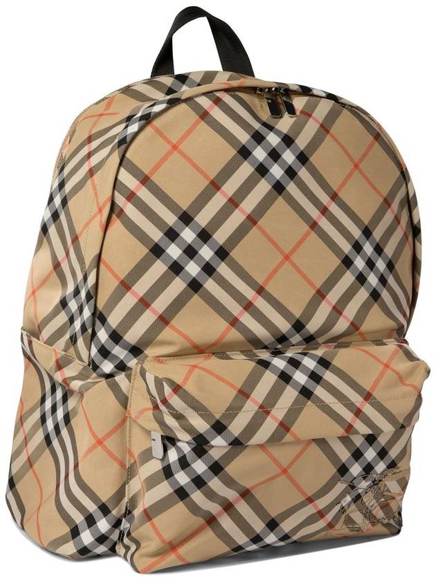 Nova Check Backpack Beige - BURBERRY - BALAAN 3