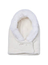 Golf Wear Fur Fleece Balaclava Ivory - J JANE - BALAAN 2