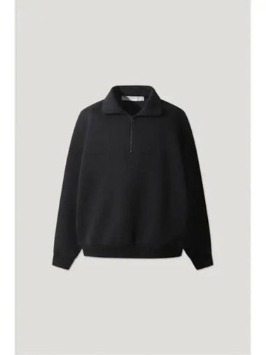 Banding color scheme overfit half zip up sweatshirt BLACK - IRO - BALAAN 1