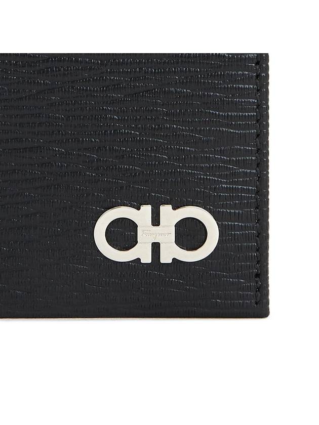 Gancini Card Wallet Black - SALVATORE FERRAGAMO - BALAAN 6