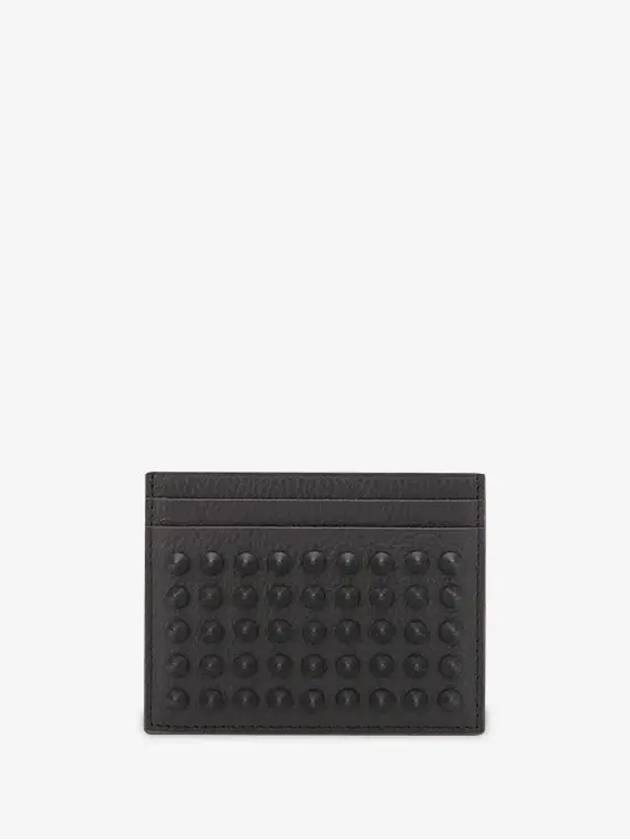 Chios Spike Card Wallet Grey - CHRISTIAN LOUBOUTIN - BALAAN 4