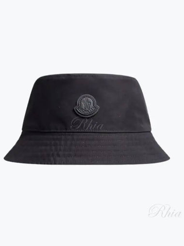 Men s Bucket Hat Bungeoji 3B00024 549ML 999 - MONCLER - BALAAN 1