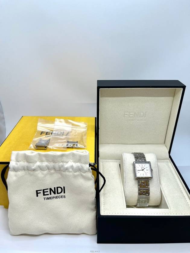 Daol Merchant Store Forever Watch Square F141010101 Condition A - FENDI - BALAAN 8