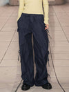 Ribbon Parachute Pants Navy - HIGH SCHOOL DISCO - BALAAN 1