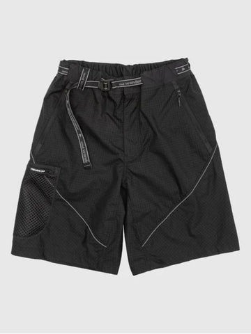 (AND WANDER) breath rip short pants - 5744122118 010 BLACK - AND WANDER - BALAAN 1