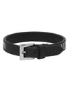 Garavani VLTN logoprint leather bracelet bracelet - VALENTINO - BALAAN 5