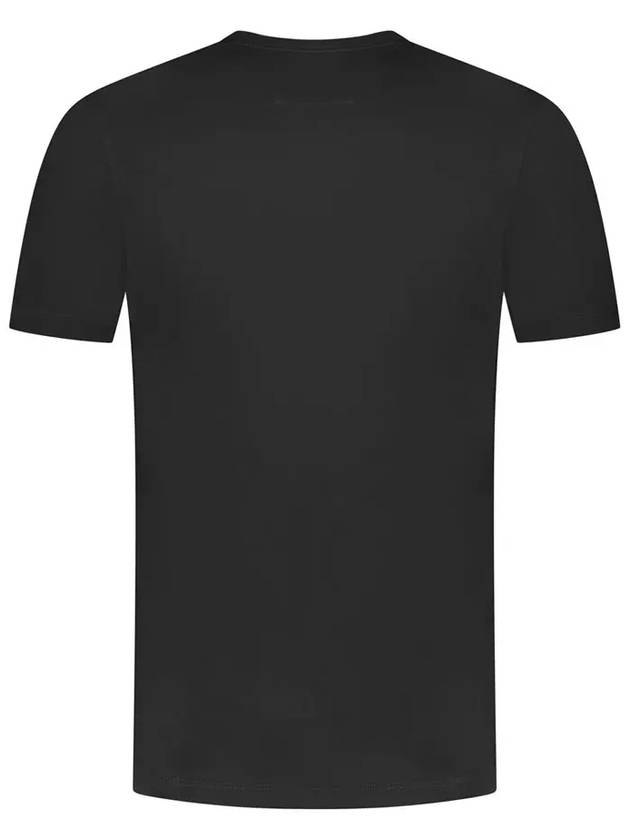 Logo Short Sleeve T-Shirt Black - CP COMPANY - BALAAN 4