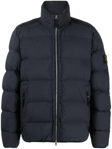 Seamless Tunnel Nylon Down Padding Navy - STONE ISLAND - BALAAN 1