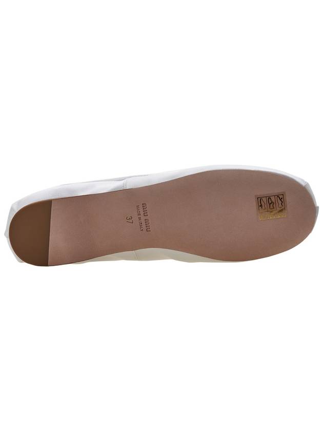 Satin Ballerinas White - MIU MIU - BALAAN 6