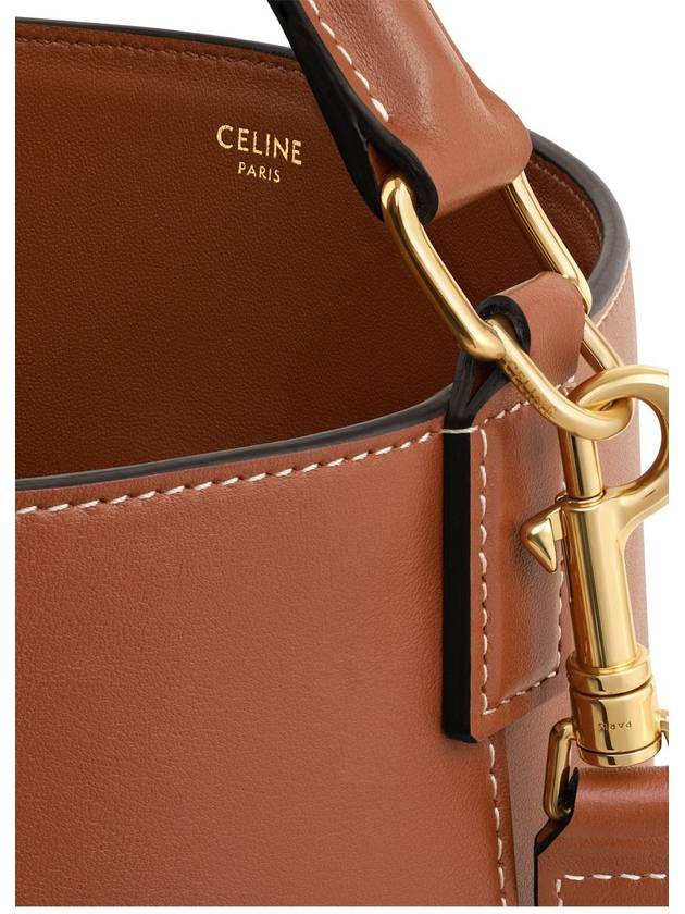 Medium Louise Bag Smooth Calfskin Shoulder Bag Tan - CELINE - BALAAN 5