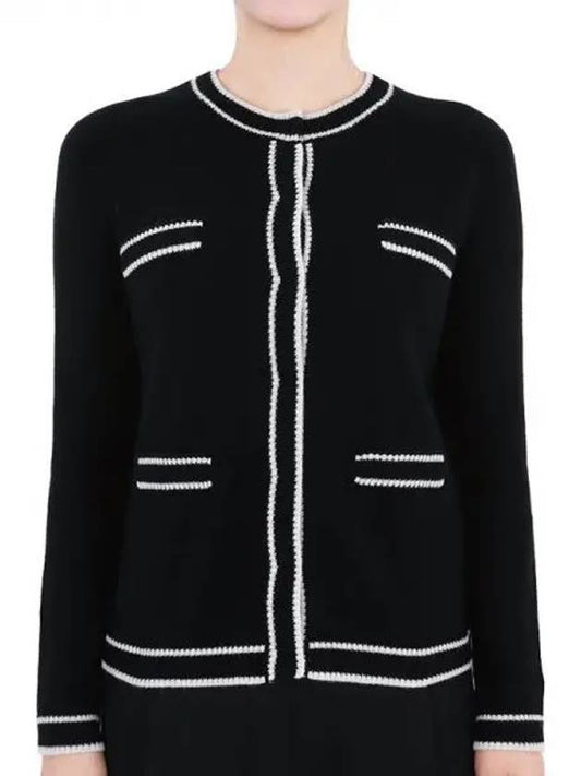 Max Mara Women s Crew Neck Cardigan ESTATE 2393460133 650 011 1065557 - S MAX MARA - BALAAN 1