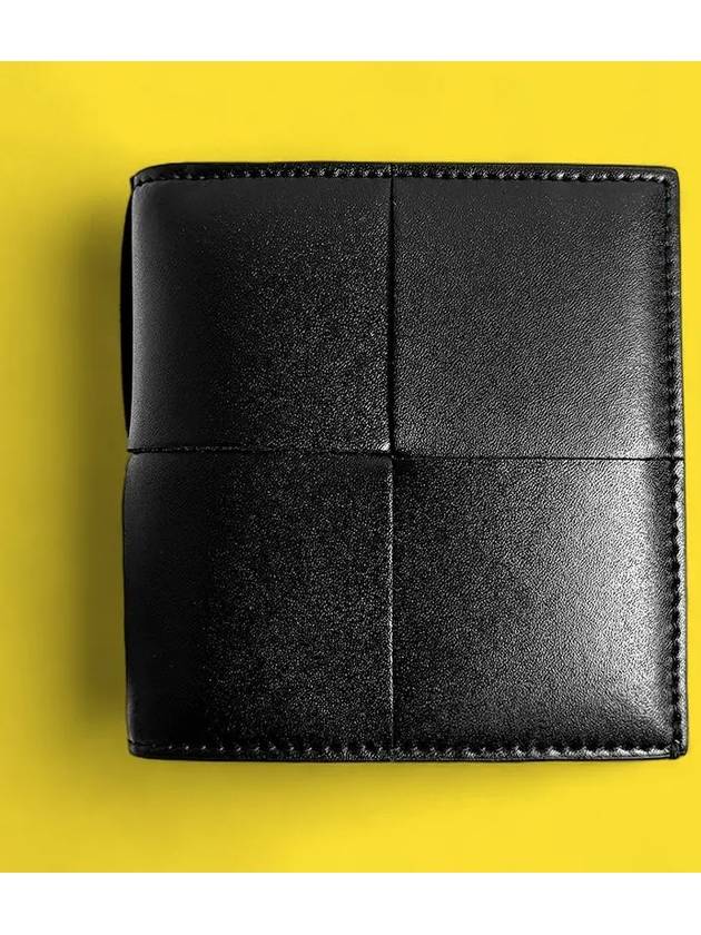 Slim Folder Half Wallet Black - BOTTEGA VENETA - BALAAN 9