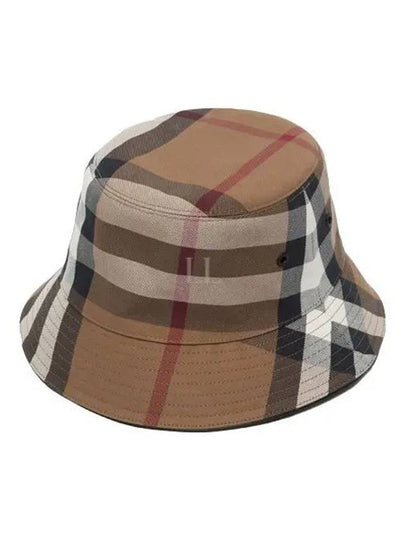 House Check Bucket Hat Brown - BURBERRY - BALAAN 2