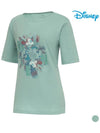 Graphic Printing Boat Neck Cotton Short Sleeve Round T-Shirt HL2LTS096 - DISNEY GOLF - BALAAN 1