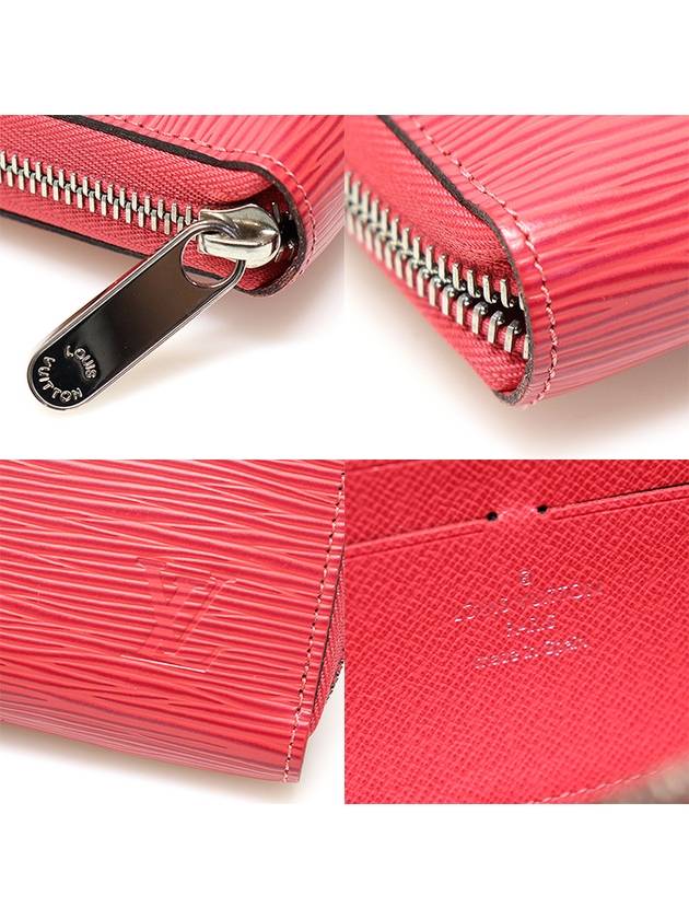 M80113 Rose Pink Epi Leather Long Zippy Wallet - LOUIS VUITTON - BALAAN 7