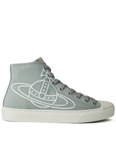 Plimsoll Logo High-Top Sneakers - VIVIENNE WESTWOOD - BALAAN 1