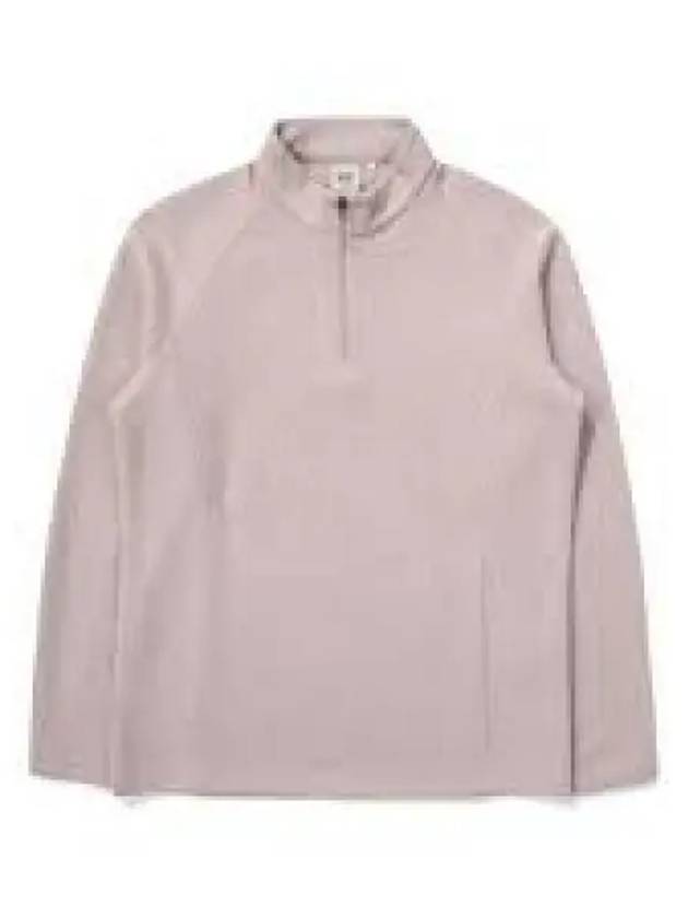 Light Fleece Half Zipped Sweatshirt Purple - CP COMPANY - BALAAN 1