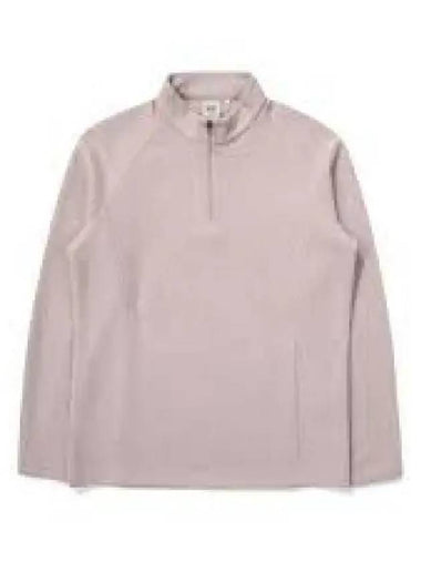 Light Fleece Half Zipped Sweatshirt Purple - CP COMPANY - BALAAN 1