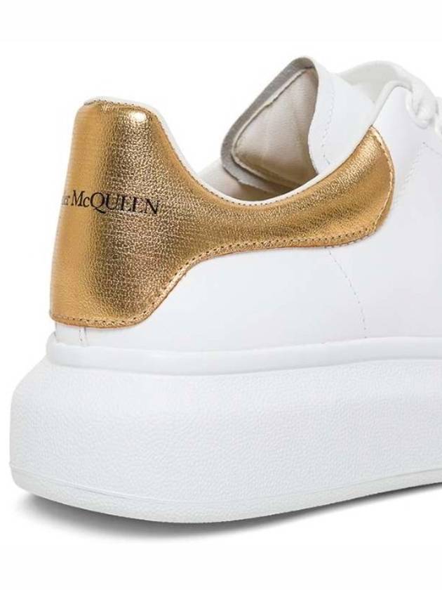 Oversole Gold Tab Low Top Sneakers White - ALEXANDER MCQUEEN - BALAAN 5