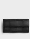 Cassette Flap Leather Long Wallet Black - BOTTEGA VENETA - BALAAN 2