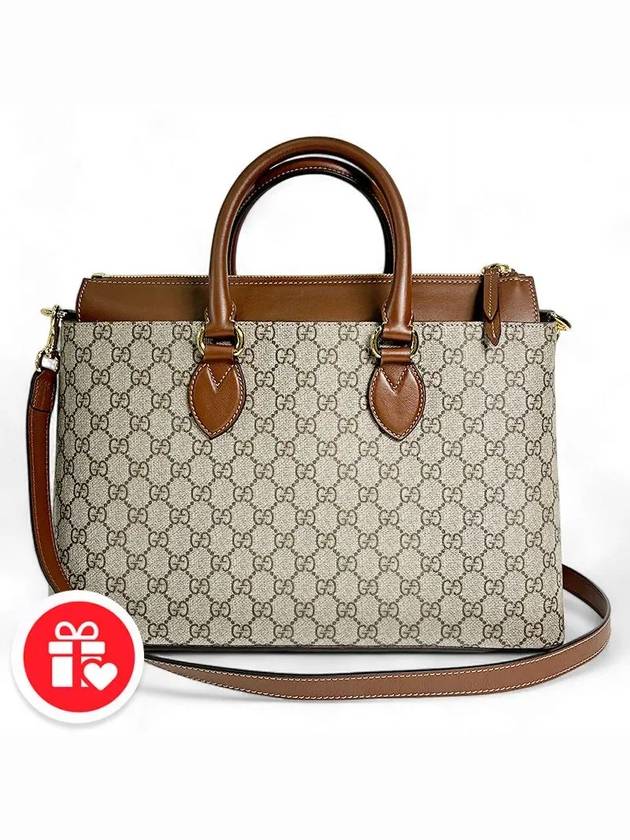 Store full list Eden top handle tote cross bag brown 779781 - GUCCI - BALAAN 8