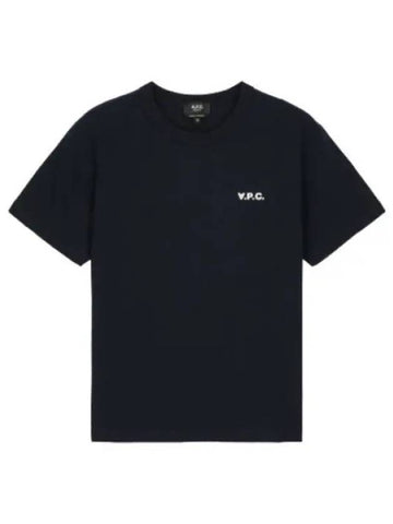 Petite boxy fit short sleeve t shirt dark navy - A.P.C. - BALAAN 1