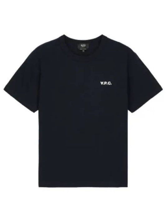 Petite boxy fit short sleeve t shirt dark navy - A.P.C. - BALAAN 1