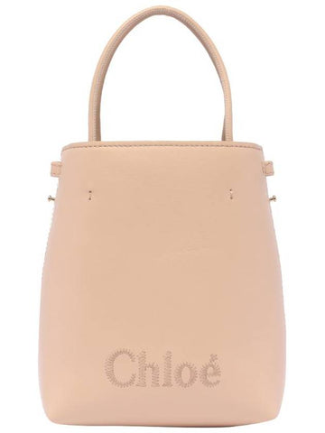 Sense Micro Calfskin Tote Bag Pink - CHLOE - BALAAN 1